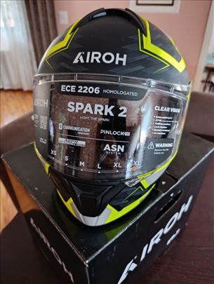 Kaciga Airoh Spark 2 Zenith yellow matt XXL