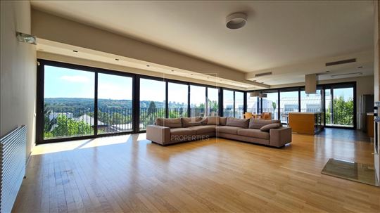 Penthouse Senjak izdavanje,luksuzan stan Beograd s