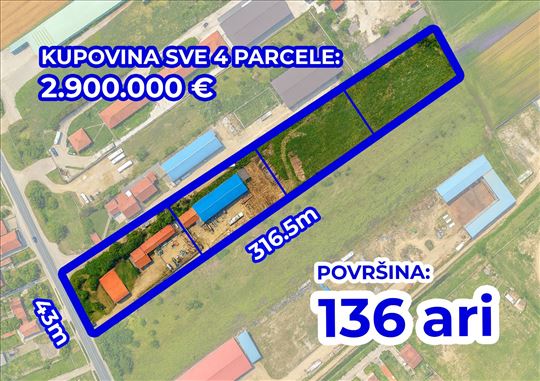 Plac za gradnju u poslovno komercijalne svrhe