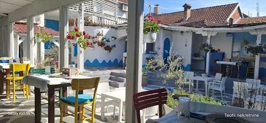 Zemun, razrađen restoran, 260m2, bašta