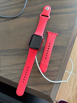 APPLE WATCH 6 - Red Aluminum Case Red  40MM
