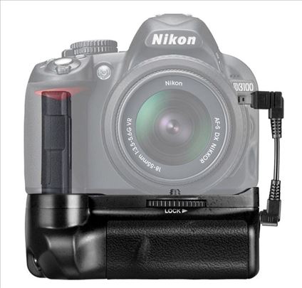 Nikon D3100, 3200 Phottix grip