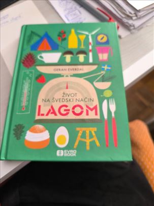  Geran Everdal. LAGOM, EVRO BOOK, 2018, 188 strana