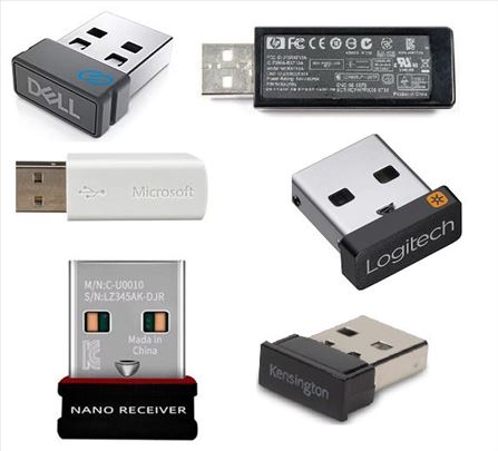 Logitech Bolt, Unifying, WiFi, Bluetooth adapteri 