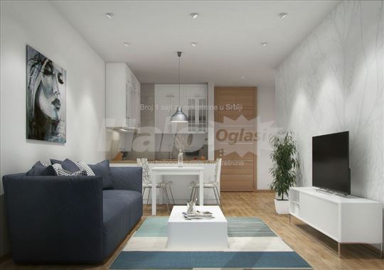 Palilulska Oaza, Novogradnja, 36m2 Jednoiposoban
