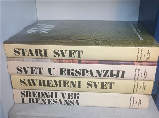 Ilustrovana istorija sveta IV toma Sjajno ocuvane 