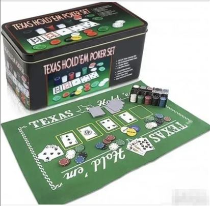 Poker Texsas hold'em poker set