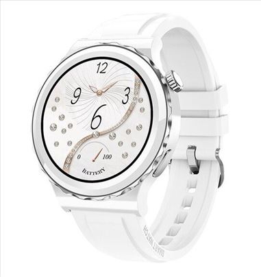 Ženski SMART watch QR02 (zlatno-srebrni)