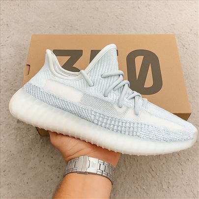 Adidas Yeezy Boost 350 V2 Cloud White; Nove Jizi
