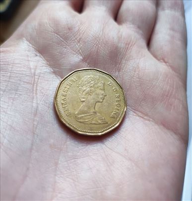 Kraljica Elizabeta - Canada dollar 1989. novčić