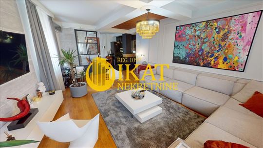 Najlepši deo Vračara, duplex sa pogledom, 190m2