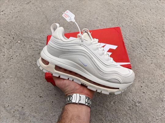Nike Air Max 97 Futura White; Nove Patike Bele