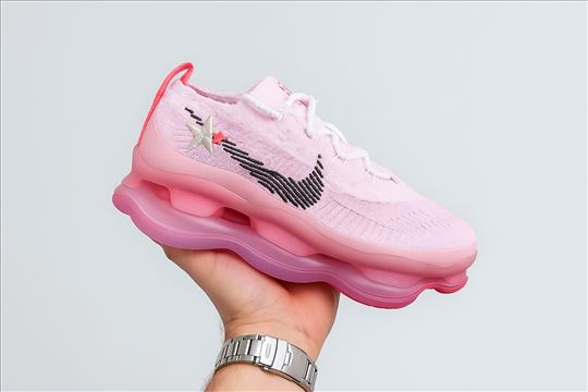 Nike Air Max Scorpion Flyknit Barbie; Pink Rose