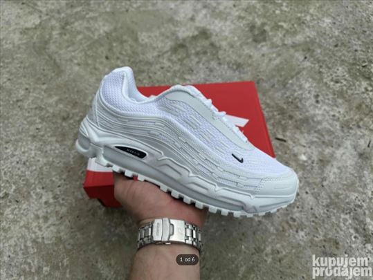 Nike Air Max TL 2.5 Triple White; Nove skroz bele 