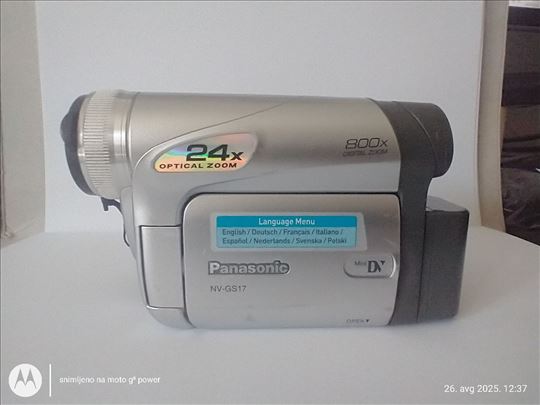 Panasonic NV-GS17 miniDV kamera