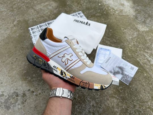 Premiata Leather White; Nove Premijata patike