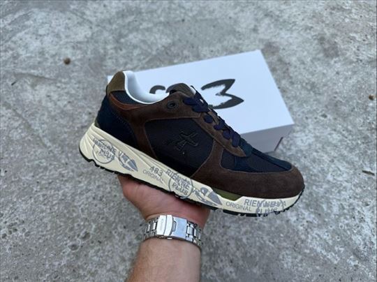 Premiata Mase 6423; Nove plave blue teget braon