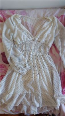 Ženska bela haljina