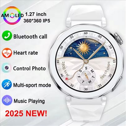 Ženski Smart sat G5 Mini (belo - srebrni)