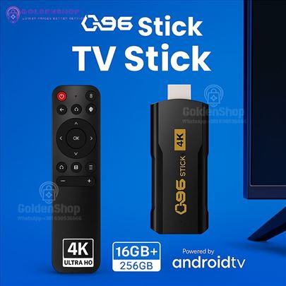 Android Smart Tv Box Stik Q96 16/256GB Smart Tv St