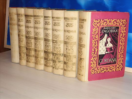 Marija Jurić Zagorka Gordana 1-8 komplet