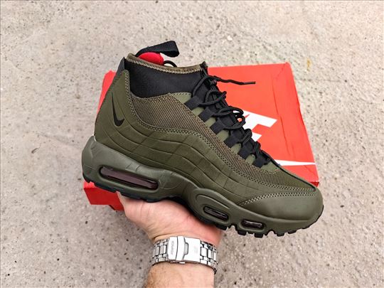 Nike Air Max 95 SneakerBoot Medium Olive Green