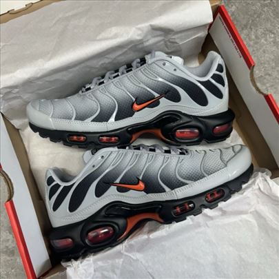 Nike Air Max TN Plus Wolf Grey Picante Red; Novo!