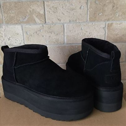 UGG Ultra Mini crne; Nove Ugg black Uggsice čizme