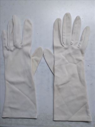 Ženske rukavice drap oko br.7, očuvane, vintage