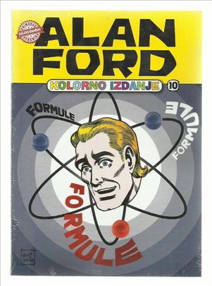 Alan Ford CPG Kolorno izdanje 10 Formule (celofan)