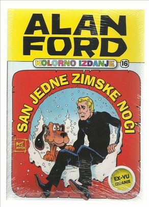 Alan Ford CPG Kolorno izdanje 16 San jedne zimske 