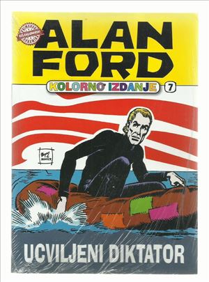 Alan Ford CPG Kolorno izdanje 7 Ucviljeni diktator