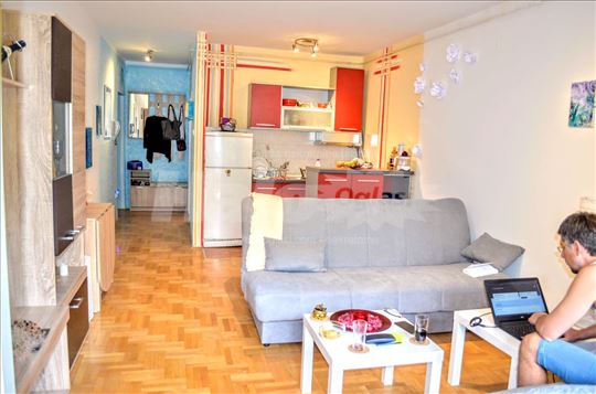 Garsonjera, 38m2, kompletno nameštena, mirna ulica