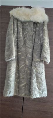 Luksuzna bunda od sivog nerca 40