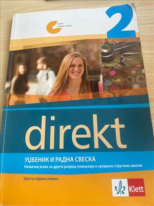 Udzbenik i radna sveska za nemacki jezik za 2. god