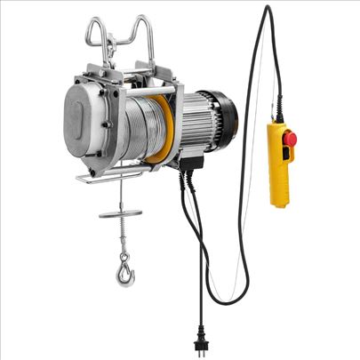 MSW dizalica sa celicnim uzetom I Vitlom 1300W 60m