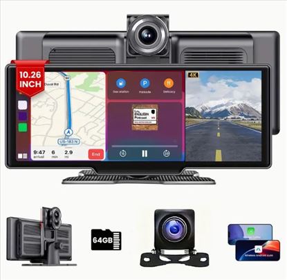 Multimedija za auto Android Auto CarPlay 10 inca