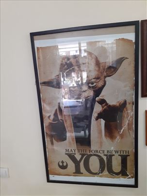 Poster Yoda iz Star Warsa