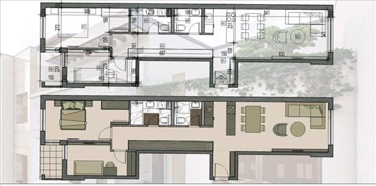 Porodičan stan na Olimpu, 76m²