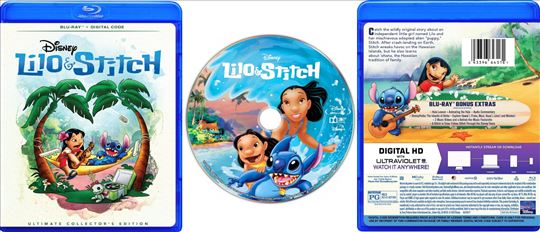 Blu Ray Lilo & Stitch Sinhronizovano na Srpski
