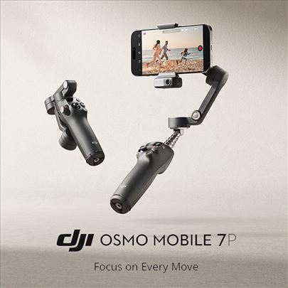 DJI Osmo Mobile 7P Gimbal Novo