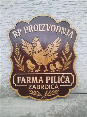 Drvene reklame, znakovi od drveta