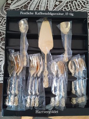 Escajg pozlacen  15 delova