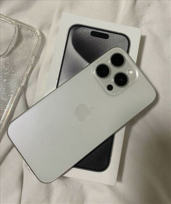 iPhone 15pro white 