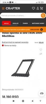 Opšivke za krovne prozore