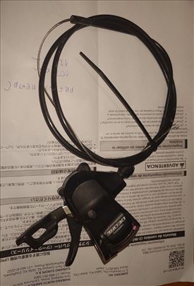Levi Shimano Deore SL-M610 clamp, 2/3 brzine