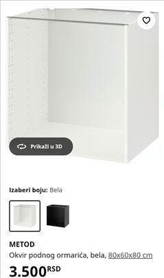 Donji kuhinjski elementi novo
