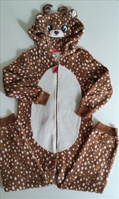 H&M Kombinezon od mekog velura 122/128 