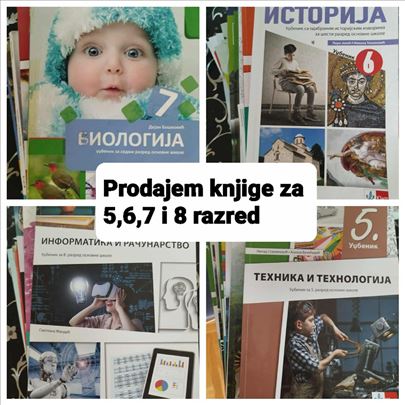 Prodajem odlicno ocuvane udzbenike za OS. AKCIJA