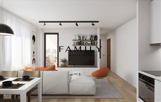 Dvosoban stan u prizemlju na atraktivnoj lokaciji